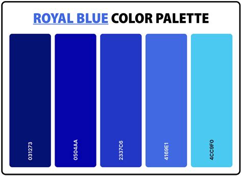 Royal Blue Meaning, Combinations and Hex Code .